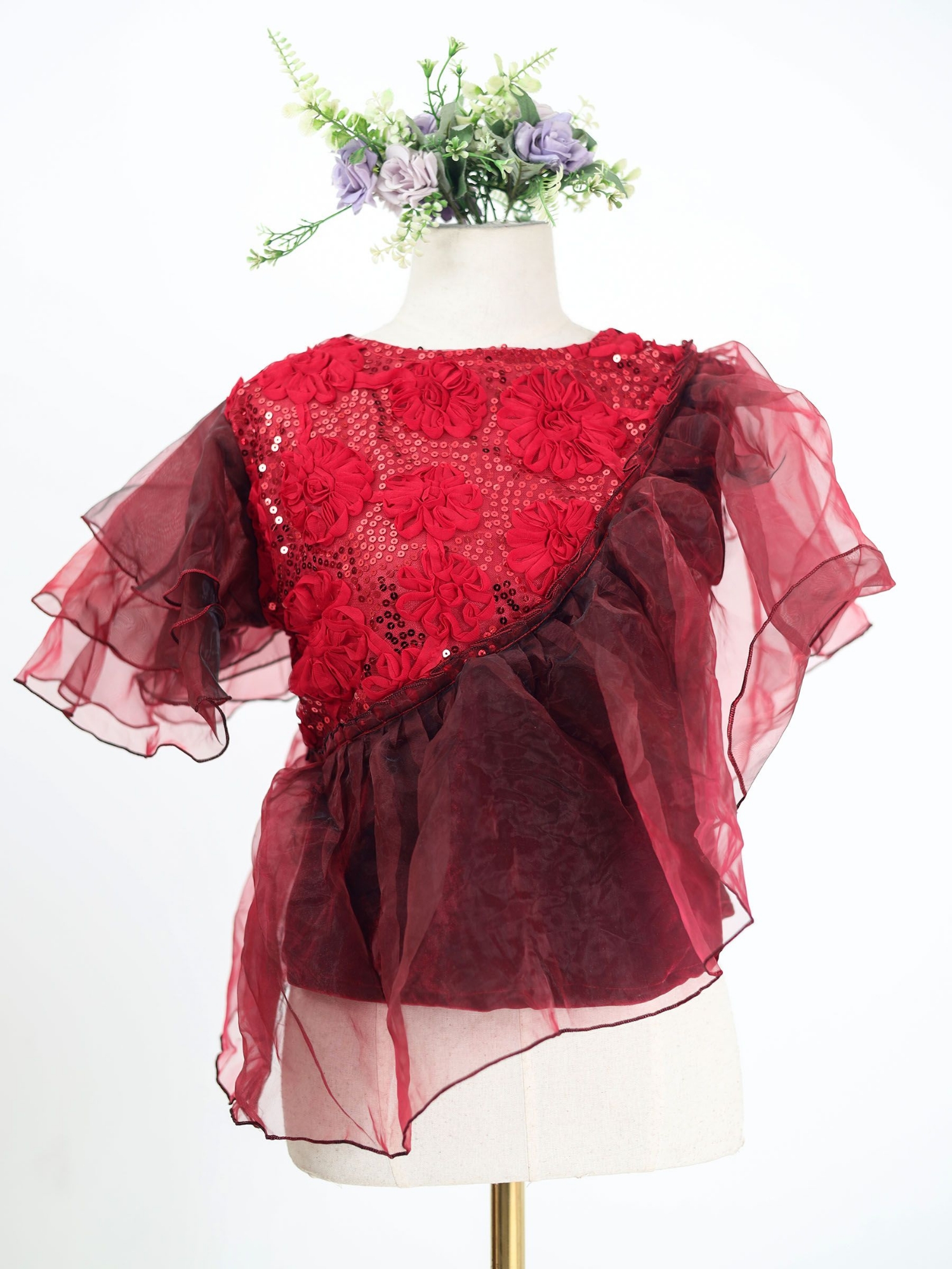 Picture of Glam Touch Premium Single Piece Short Tops