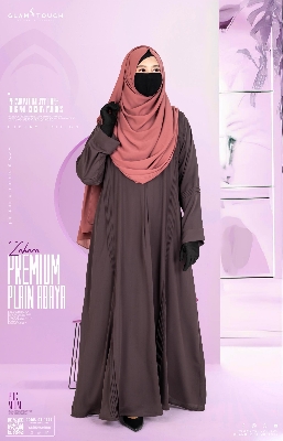 Picture of Zahra Premium Plain Abaya