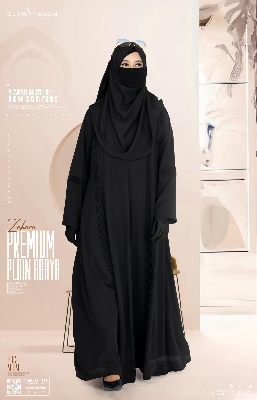 Picture of Zahra Premium Plain Abaya