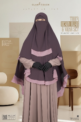 Picture of Glam Touch Premium- Tohfa Ready Hijab and Niqab Set