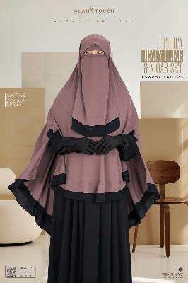 Picture of Glam Touch Premium- Tohfa Ready Hijab and Niqab Set