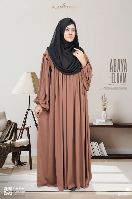 Picture of Abaya-Elham Cute Puff Sleeve Abaya