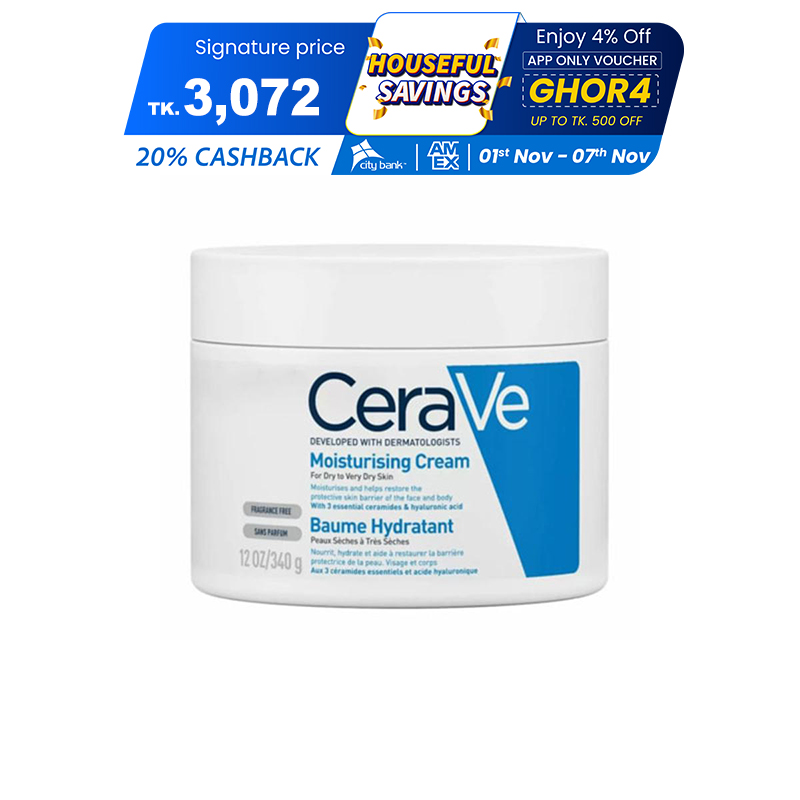 Picture of CeraVe Moisturising Cream For Dry To Very Dry Skin - 340g