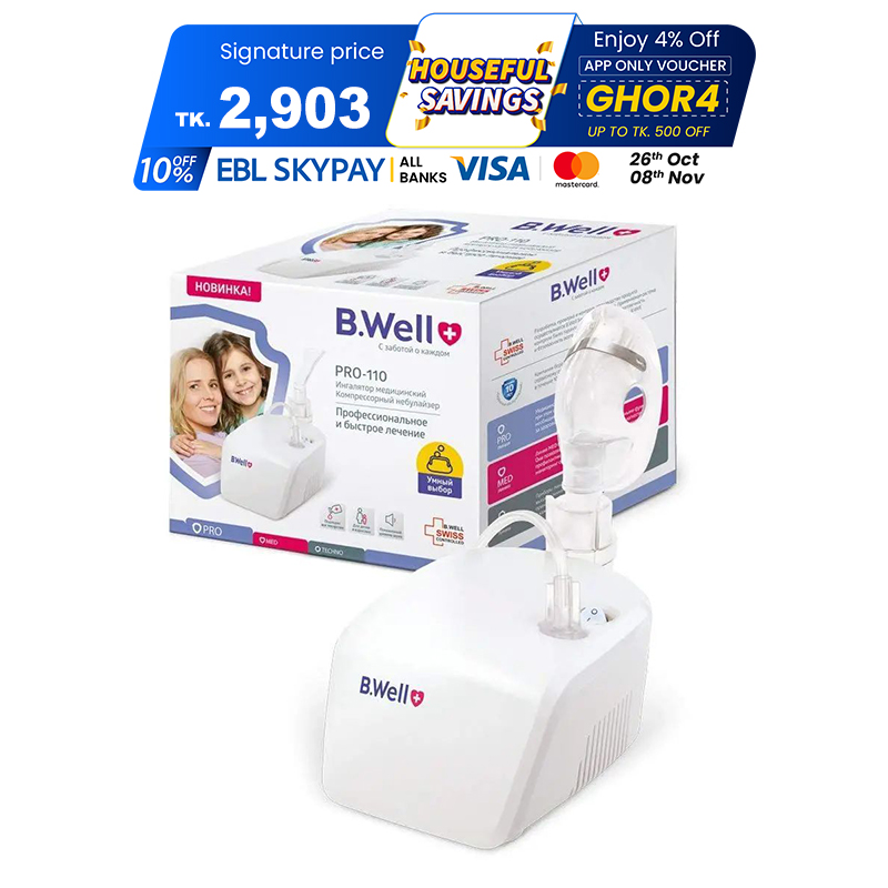 Picture of B.Well Medical Compressor Nebulizer