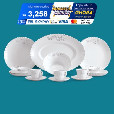 Picture of 36Pcs Dinner Set-Opal flora