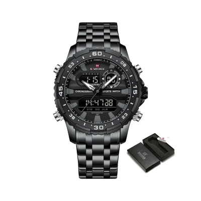 Picture of Naviforce 9234 CH Man’s Watch–Black Gray