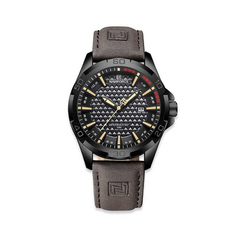 Picture of Naviforce NF8023 Quartz Fashion Sports Men’s Watch – Black Brown