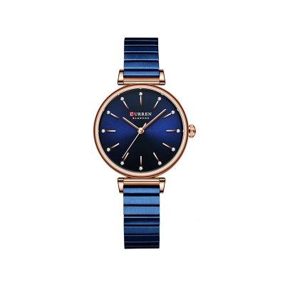 Picture of Curren Stainless Steel Analog Women’s Watch (9081)-Blue