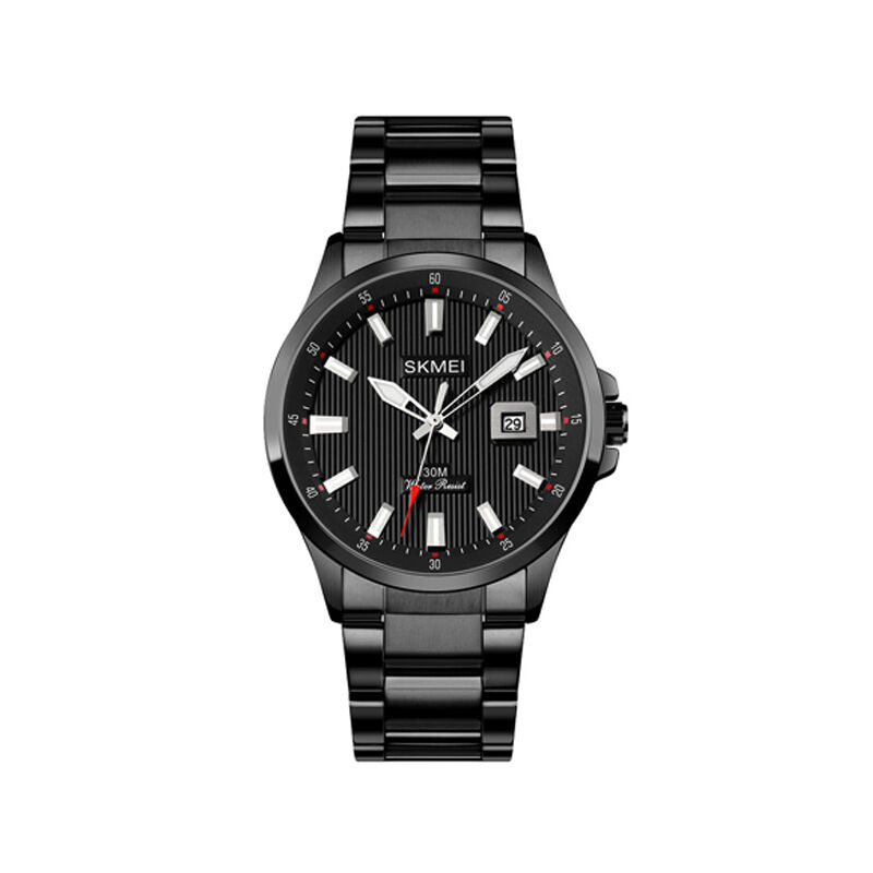Picture of Skmei 1654 Stainless Steel Analog Men’s Watch-Black