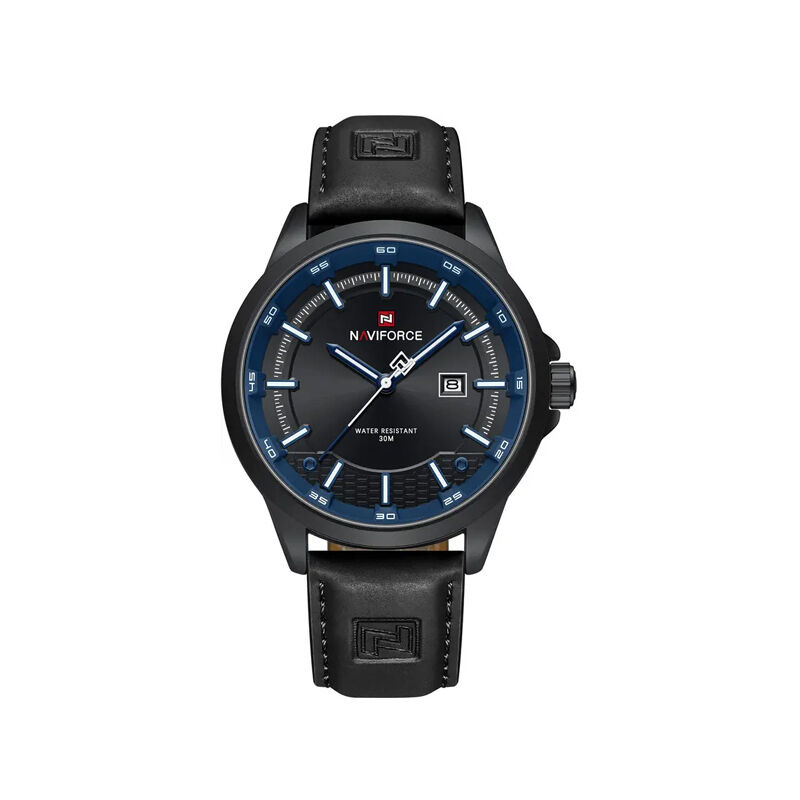 Picture of Naviforce Quartz Watch for Men (9248L)-Black & Blue