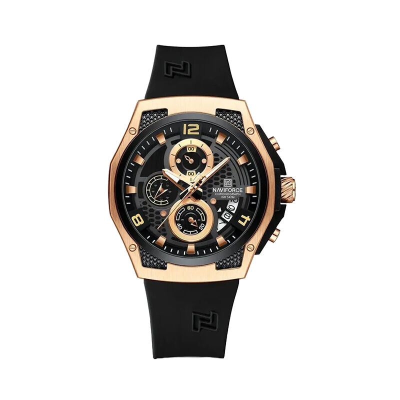 Picture of Naviforce Quartz Men’s Watch (8051T)–Black Rose