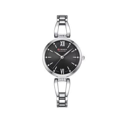 Picture of Curren 9092 Quartz Women’s Watch-Black &amp; Silver