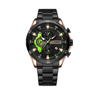 Picture of Curren 8402 Chronograph Men’s Watch-Rose Black