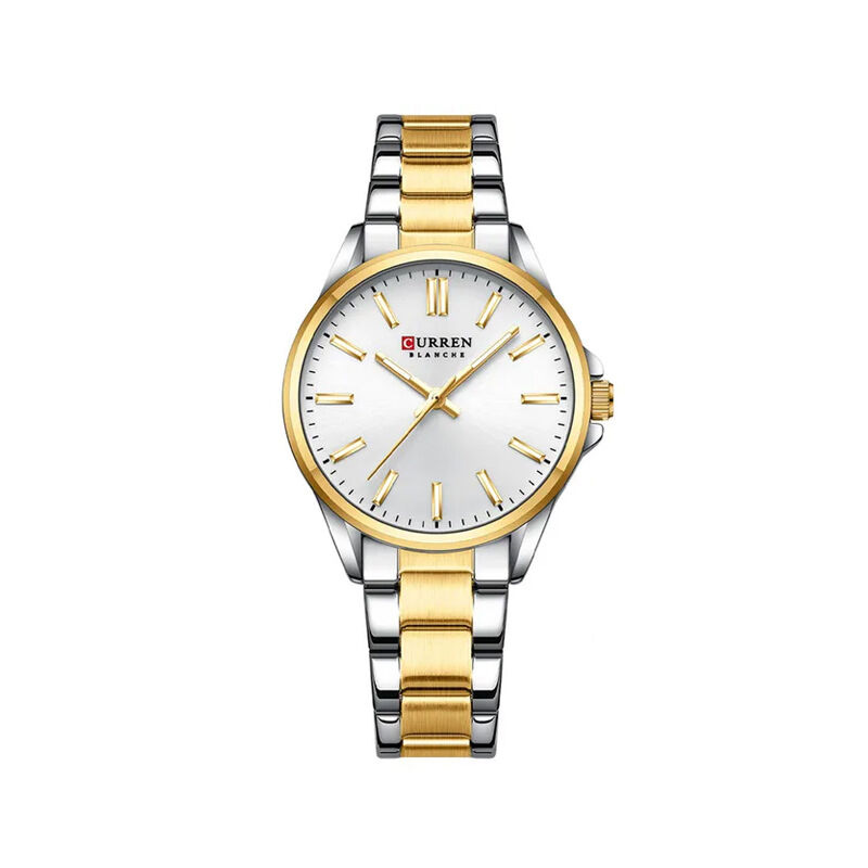 Picture of Curren High Quality Women’s Watch (9090)-Gold & Sliver