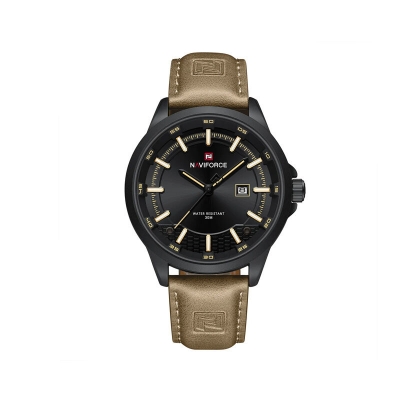 Picture of Naviforce Quartz Watch for Men (9248L)-Light Brown