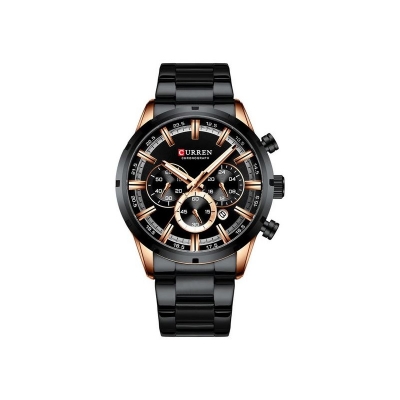 Picture of Curren Men’s Quartz Chronograph Stainless Steel Watch 8355BLG