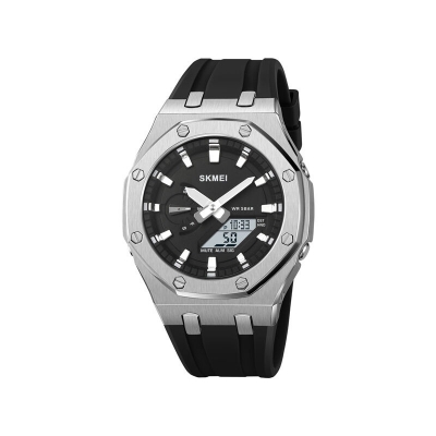 Picture of SKMEI 2243 Analog Watch for Men-Black & Silver