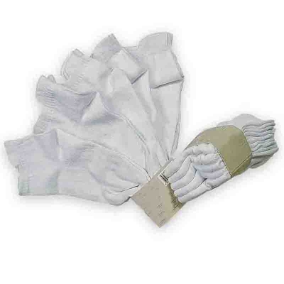 Picture of KIDS PULL TAB SOCKS 🧦- Cotton blend, Plain, Breathable Short Socks (Unisex)