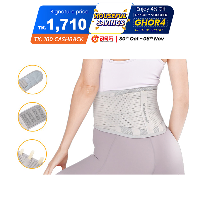 Picture of StitchGreen Lumbar Support Belt – Your Daily Back Pain Relief Partner! 🇺🇸