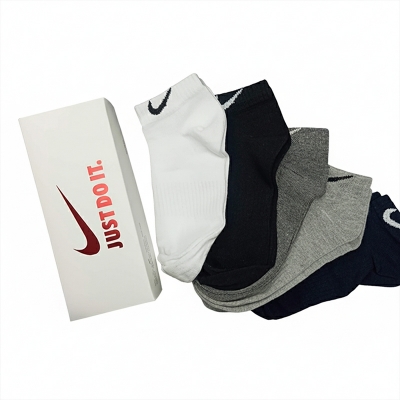 Picture of High Quality Cotton Socks -Ankle -Everyday Essential -Unisex - 5 Pair