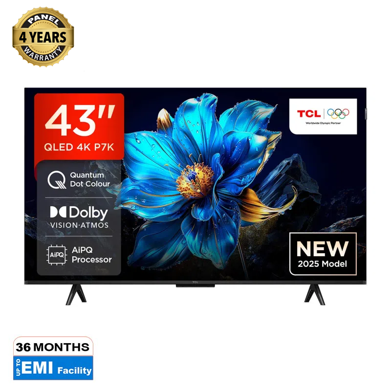 Picture of TCL 43" 4K HDR QLED Google TV (43P7K)