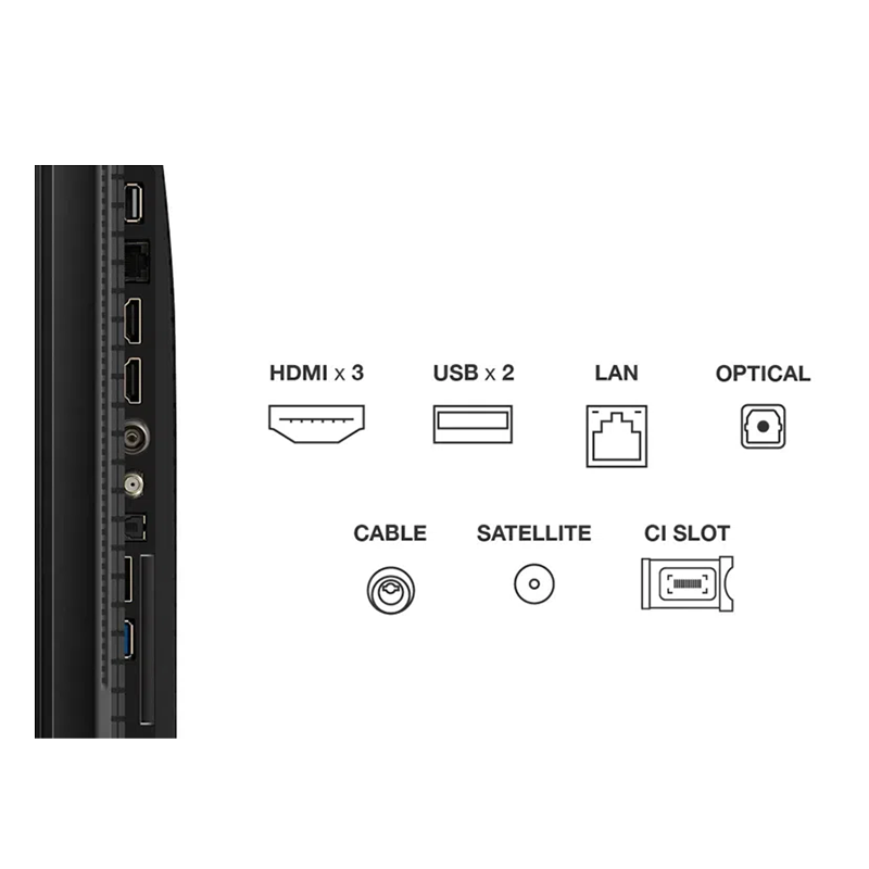 Picture of TCL 43" 4K HDR QLED Google TV (43P7K)