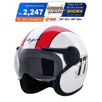 Picture of Vega Jeet Half Face Bike Helmet  777