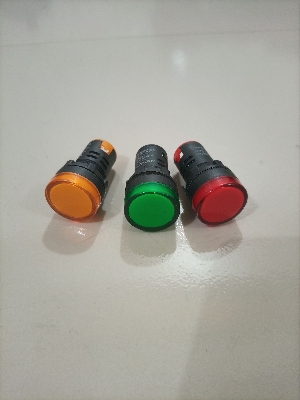 Picture of Red, Green, Yellow Indicator AC 220v, Multi Color, Exclusive collection - 3 pcs