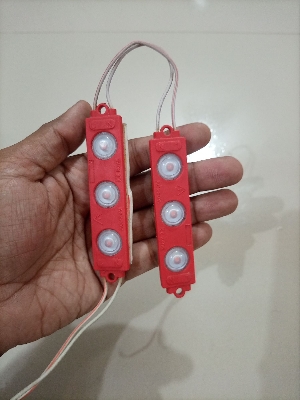 Picture of Red color LED lights 220 volt AC current (1pcs) for various uses