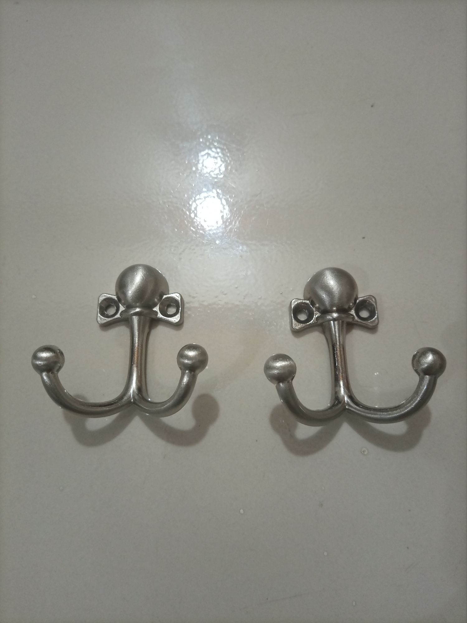 Picture of Coat Hook (Silver) Wall Hanger (With Screw & Royal Plug))