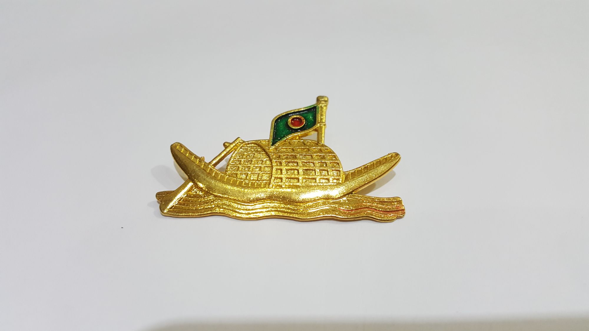 Picture of Coat Pin / Hijab Pin The Boat with National Flag Brooches (01 pcs)