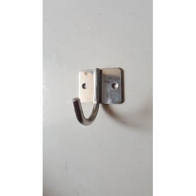 Picture of Coat Hook (Single Leg), Wall Hanger Hooks  (With 2pcs Screw & 2pcs Royal Plug)