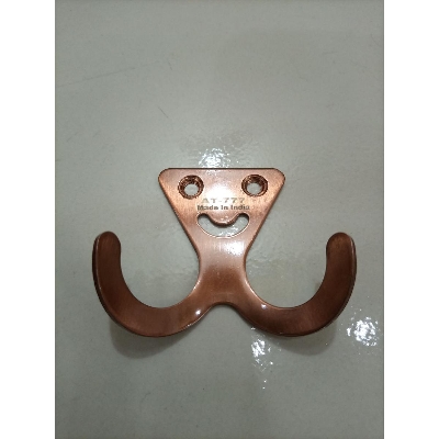 Picture of Coat Hook, Antique Color, Stainless Steel, Double Leg, Wall Hanger