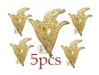 Picture of Golden Paddy Coat Pin/ Hijab Pin Brooches (01 Pcs)