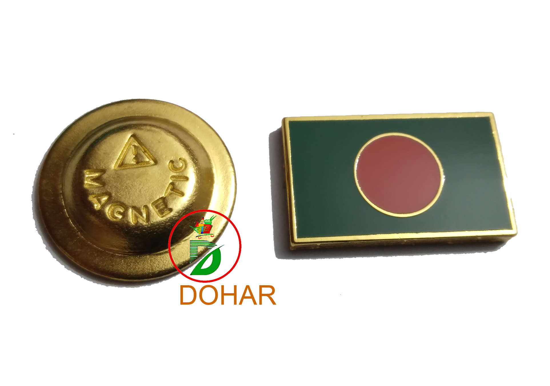 Picture of Bangladesh Flag Coat Pin/Hijab Pin Brooches (01 pcs)