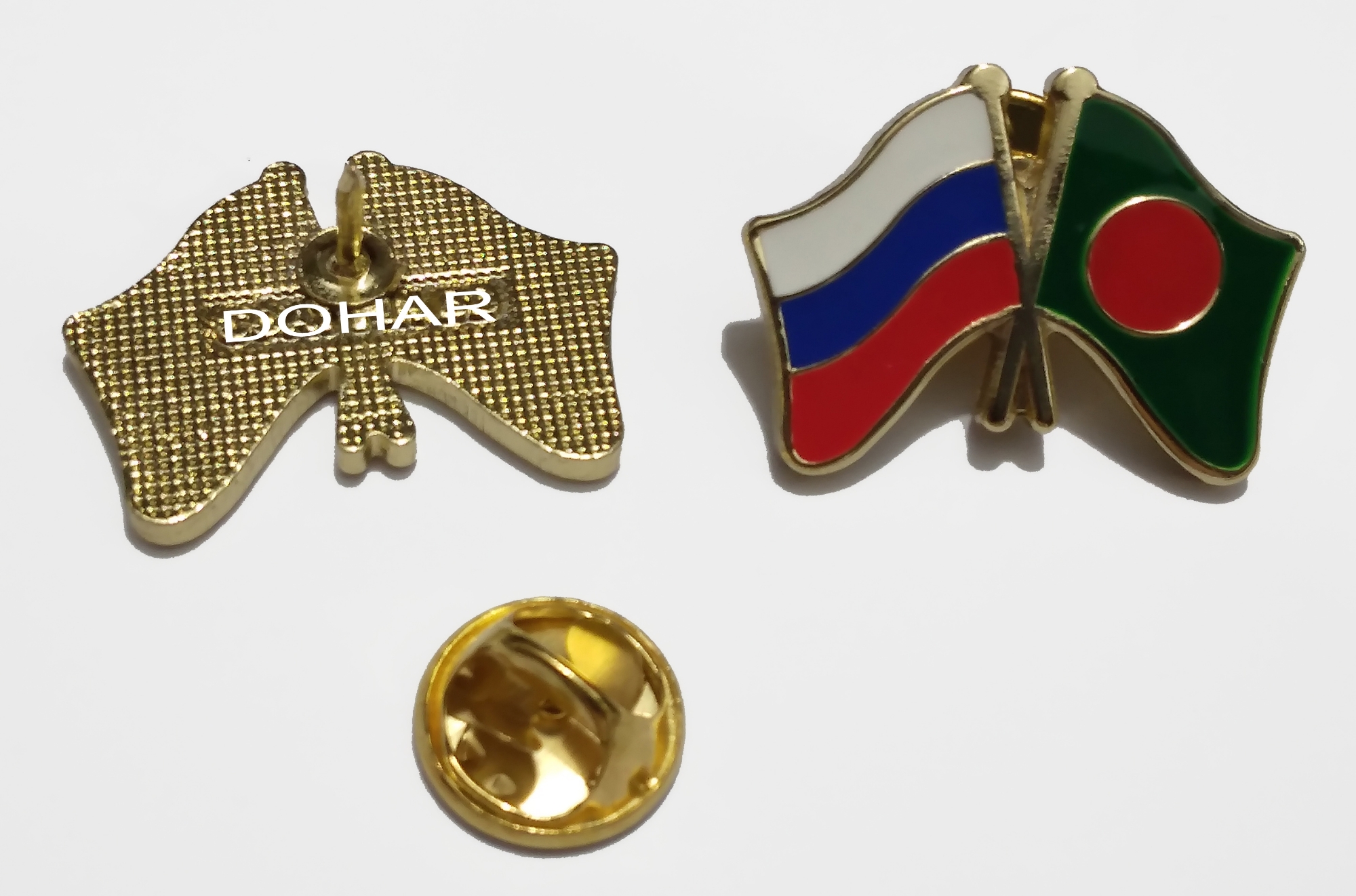 Picture of Russia Bangladesh Maitry Coat Pin/ Hijab Pin Brooches (01 pcs)