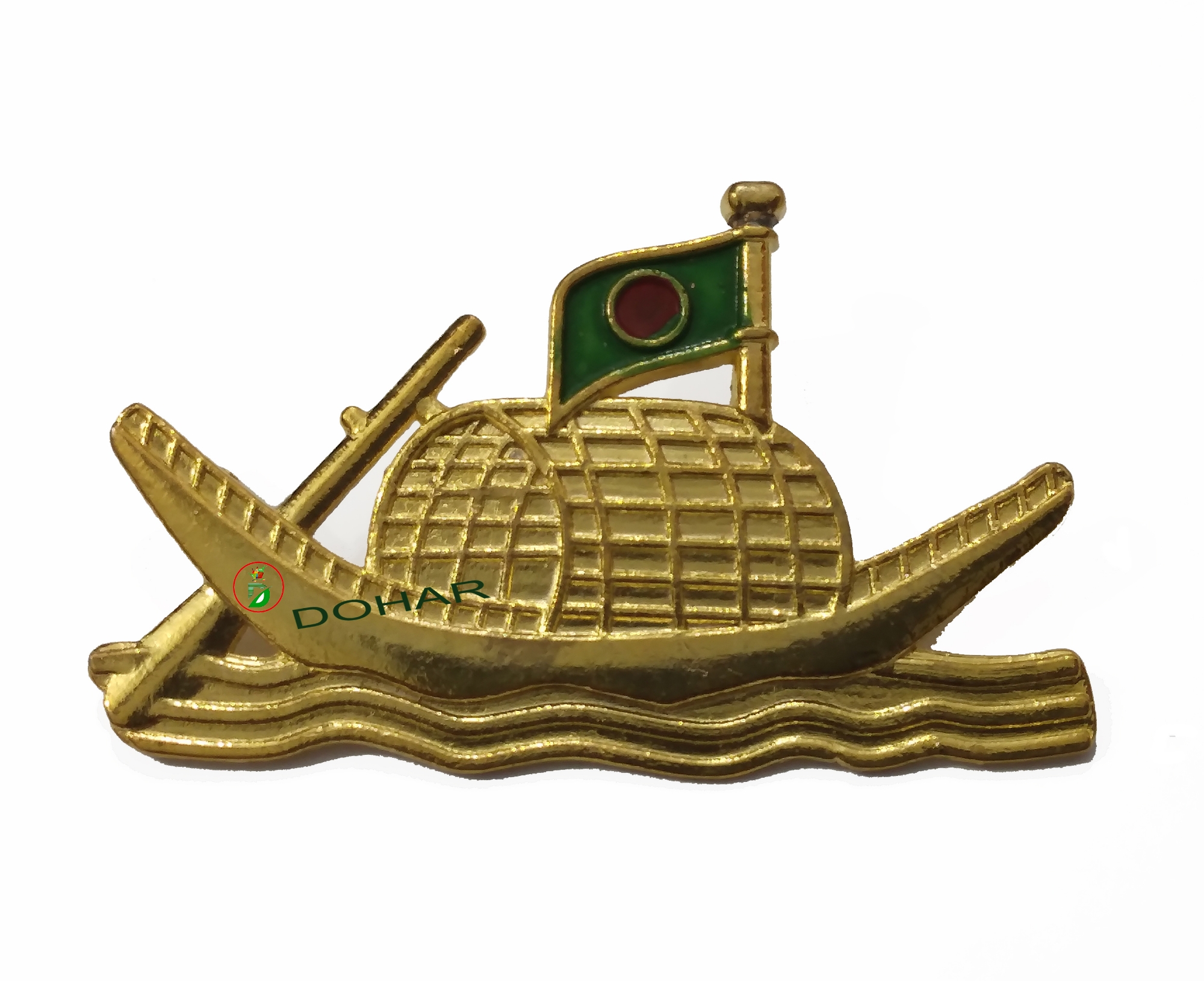 Picture of BOAT with FLAG Coat Pin Brooches (01 pcs)