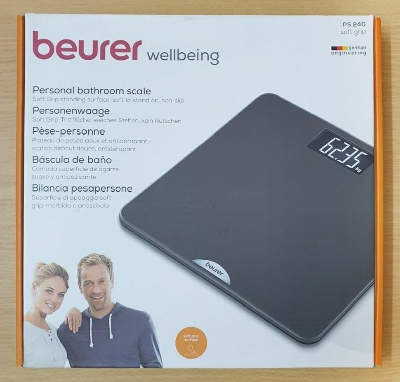 Picture of Beurer Ps 240 Personal Bathroom Scale Comfortable With Secure Footing. - Weight Machine - weight machine