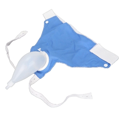 Picture of Reusable Silicone Urine Collector Portable Wearable Female Male Urinary Drainage Bag 1 Set
