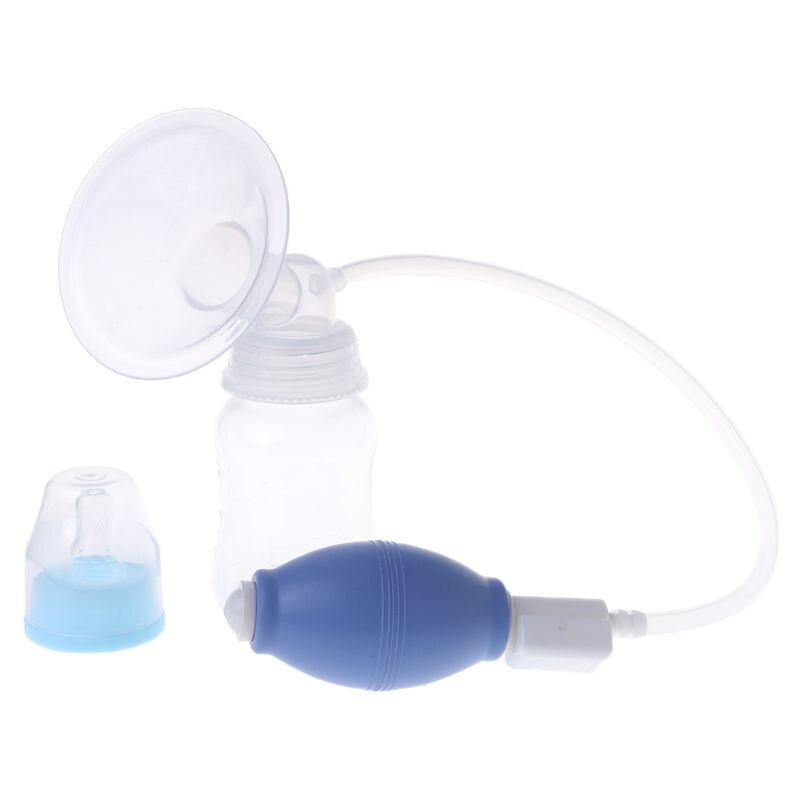 Picture of Brest Pump Manual Control Mom Breastfeeding Baby Milk Suction Feeding Newborn Bottle 1 set