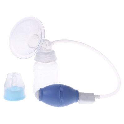 Picture of Brest Pump Manual Control Mom Breastfeeding Baby Milk Suction Feeding Newborn Bottle 1 set