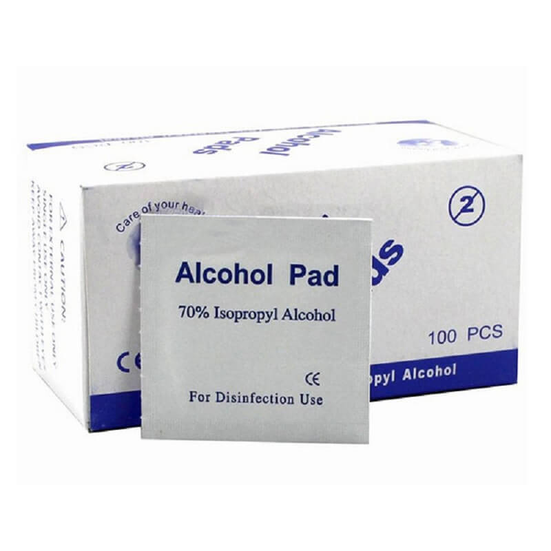 Picture of Alcohol Pad Premium Swabs And Extra Wet- 1 Box 100 pcs
