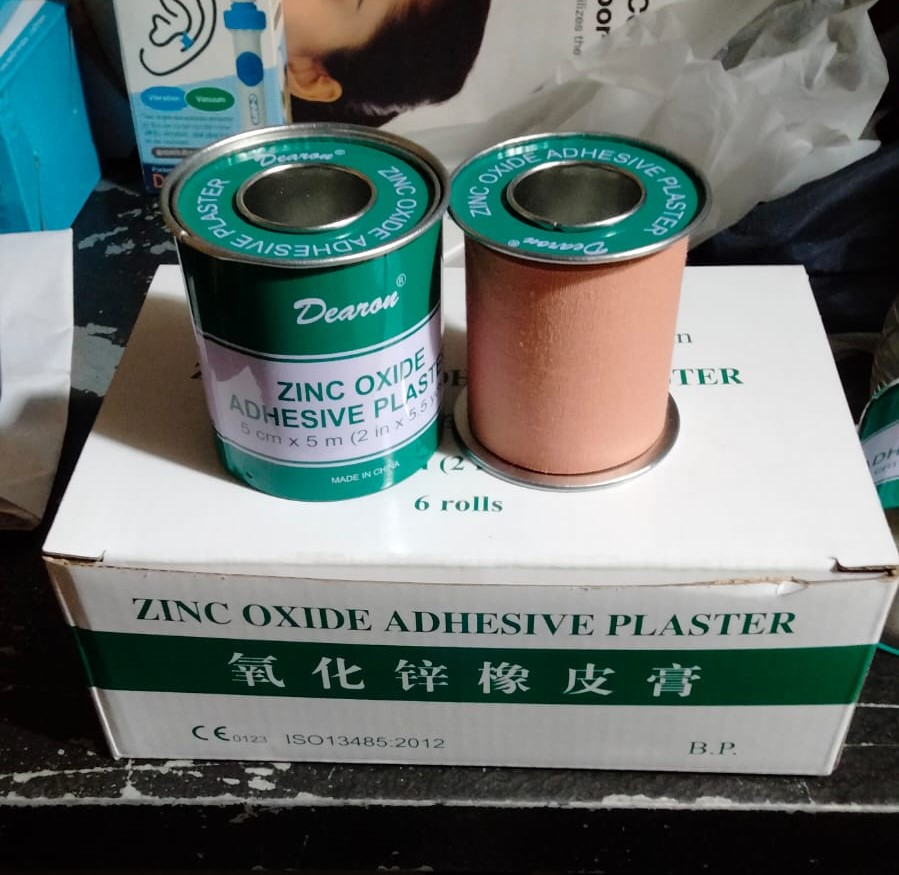 Picture of Dearon Zinc Oxide Adhesive Plaster (2 In *5.5 Yds) 5cm * 5m (Hualian) 1pcs