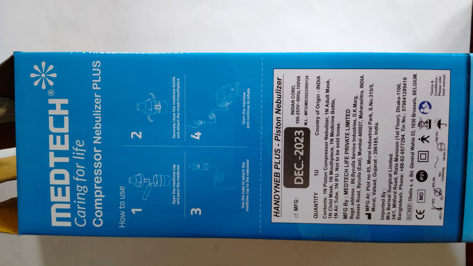 Picture of Medtech Compressor Nebulizer Plus