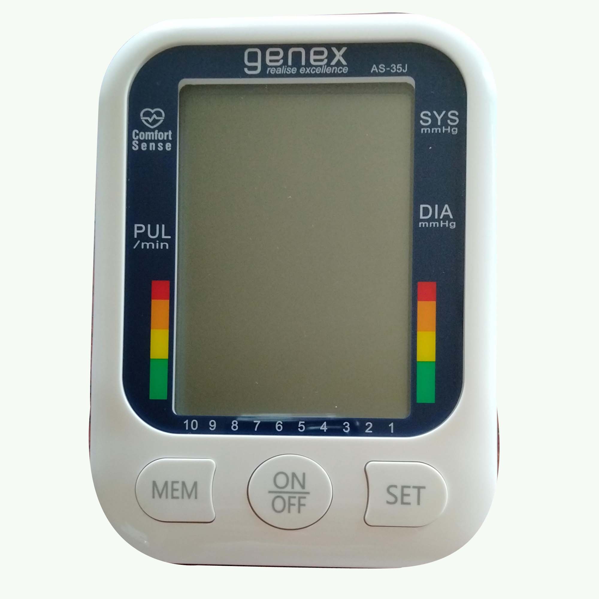 Picture of Genex AS35J Full Automatic Digital Blood Pressure Monitor Bp machine set with 2 years guaranty
