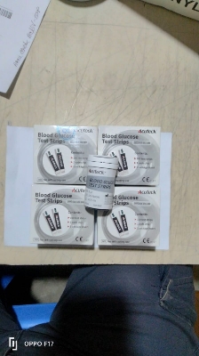 Picture of AcuTeck Blood Glucose Strips 50& 50 & 100 pes,1box