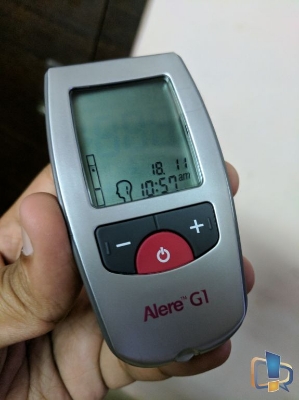 Picture of G1 Advance blood glucose Monitoring System with 10 test strips