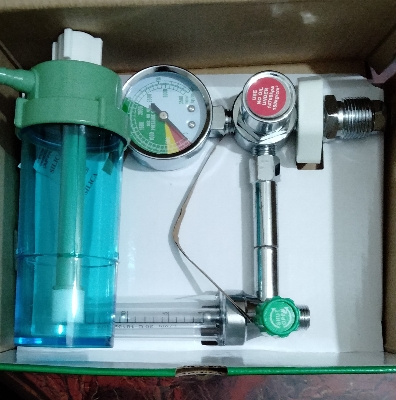 Picture of Oxygen Flow Meter Adjustment Oxygen Valve With Regulator Oxygen Flow Meter