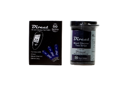 Picture of `Direct Blood glucose test strip 50 PCS