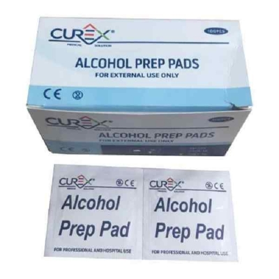 Picture of Curex Alcohol Swab Pads -100 Pcs
